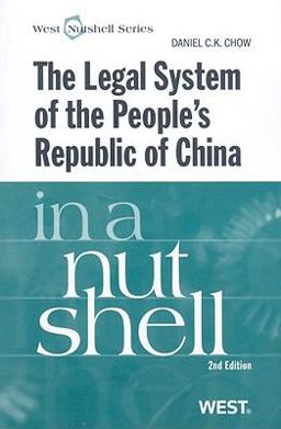 The Legal System of the People's Republic of China