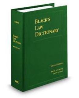 Black's Law Dictionary, Standard Ninth Edition