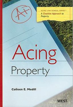 Acing Property  9780314199676 Front Cover