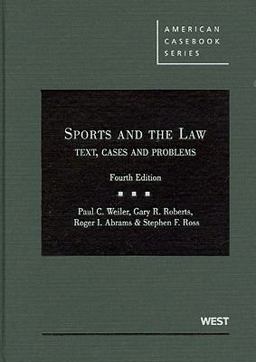 Sports and the Law Sports and the Law