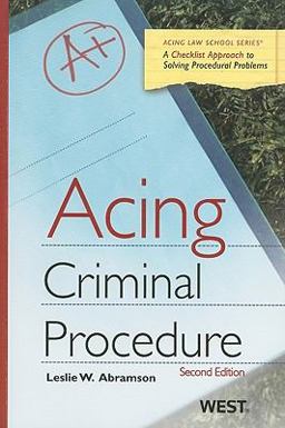 Acing Criminal Procedure
