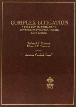 Complex Litigation Complex Litigation
