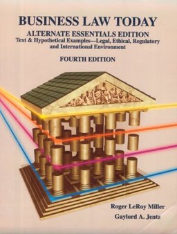 Business Law Today, Alternate Essentials