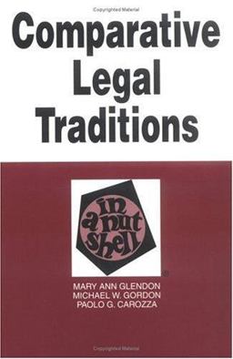 Comparative Legal Traditions in a Nutshell 2nd 9780314214744 Front Cover