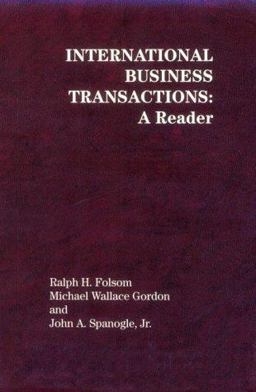 International Business Transactions Reader International Business Transactions Reader