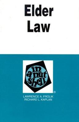 Elder Law in a Nutshell 2nd 1999 9780314231697 Front Cover