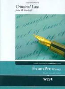 Exam Pro Essay on Criminal Law