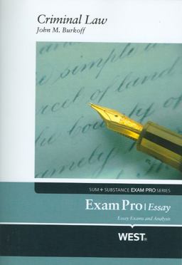 Exam Pro Objective on Criminal Law