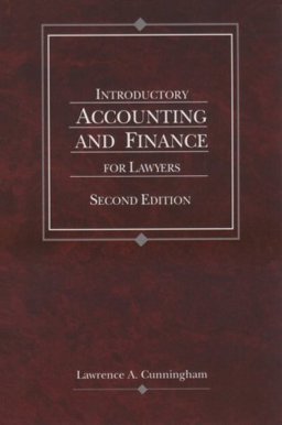 Introductory Accounting and Finance for Lawyers Introductory Accounting and Finance for Lawyers