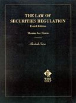 The Law of Securities Regulation