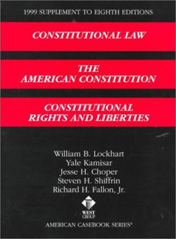 Supplement to Constitutional Law, American Constitution, and Constitutional Rights and Liberties