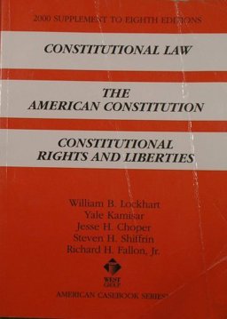 Supplement to Constitutional Law