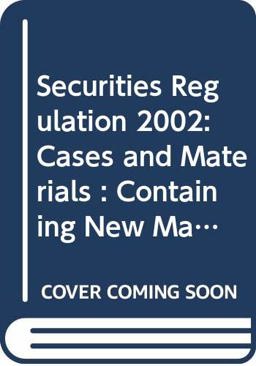 Supplement to Securities Regulation - 2002