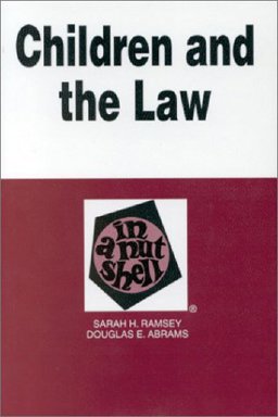 Children and the Law  9780314256515 Front Cover