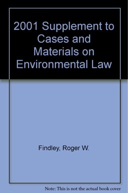 Findley and Farber's Cases and Materials on Environmental Law