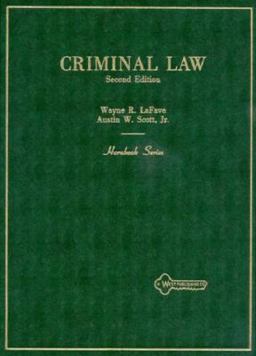 Handbook on Criminal Law