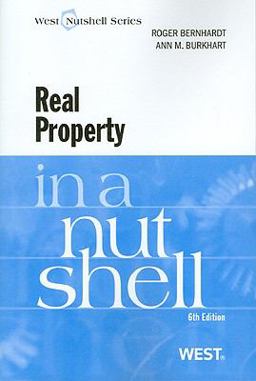 Real Property 6th 9780314261878 Front Cover
