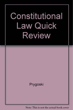 Prygoski's Quick Review on Constitutional Law