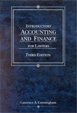 Introductory Accounting and Finance for Lawyers Introductory Accounting and Finance for Lawyers
