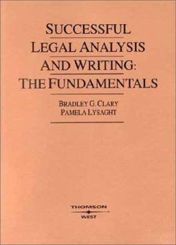 Successful Legal Analysis Andwriting