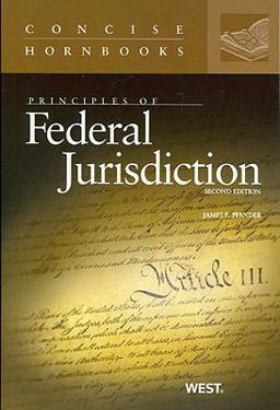 Principles of Federal Jurisdiction, 2D 2nd 9780314265234 Front Cover