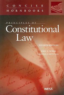 Principles of Constitutional Law, 4th
