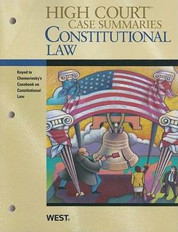 Constitutional Law, Keyed to Chemerinsky