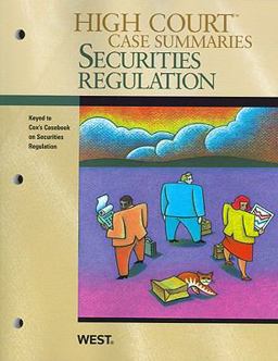 Securities Regulation, Keyed to Cox