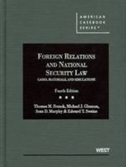Foreign Relations and National Security Law