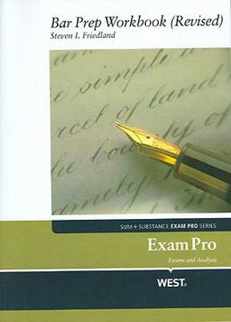 Exam Pro - Bar Prep Workbook  9780314268457 Front Cover