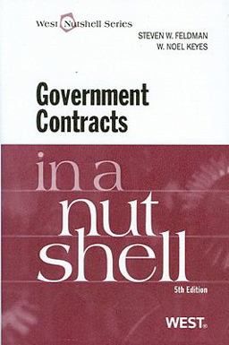 Government Contracts 5th 9780314268518 Front Cover