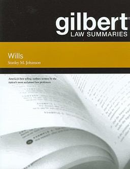 Gilbert Law Summaries on Wills 12th 9780314268914 Front Cover