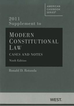 Modern Constitutional Law 2011