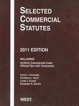 Selected Commercial Statutes 2011