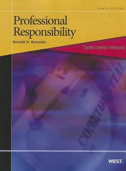 Black Letter Outline on Professional Responsibility 9th 9780314275530 Front Cover