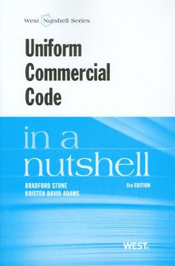 Uniform Commercial Code in a Nutshell 8th 9780314277442 Front Cover