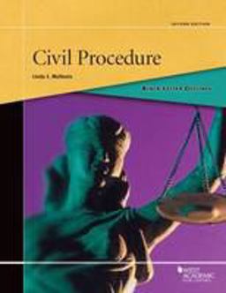 Black Letter Outline on Civil Procedure:  9780314277718 Front Cover