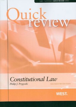 Sum and Substance Quick Review on Constitutional Law, 16th