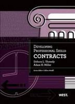Developing Professional Skills Contracts  9780314279545 Front Cover