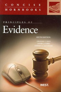 Principles of Evidence 6th 9780314279958 Front Cover
