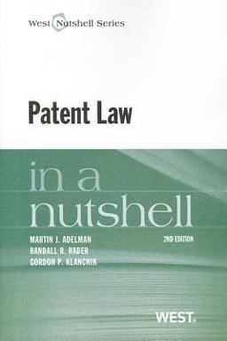 Patent Law 2nd 9780314279996 Front Cover