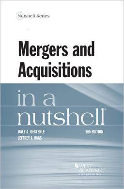 Mergers and Acquisitions in a Nutshell 3rd 9780314280312 Front Cover