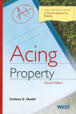 Acing Property 2nd 9780314280954 Front Cover