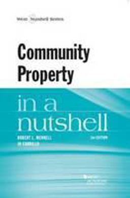 Community Property in a Nutshell:  9780314281302 Front Cover