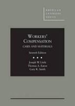 Workers Compensation: Cases and Materials  9780314281494 Front Cover