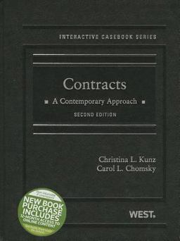 Contracts: A Contemporary Approach  9780314283078 Front Cover