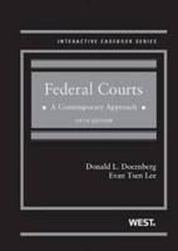 Federal Courts: A Contemporary Approach  9780314283689 Front Cover