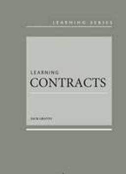 Learning Contracts