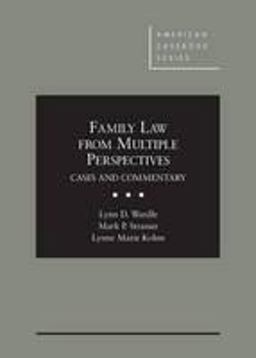 Family Law from Multiple Perspectives: Cases and Commentary  9780314286208 Front Cover
