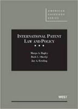 International Patent Law and Policy:  9780314287878 Front Cover